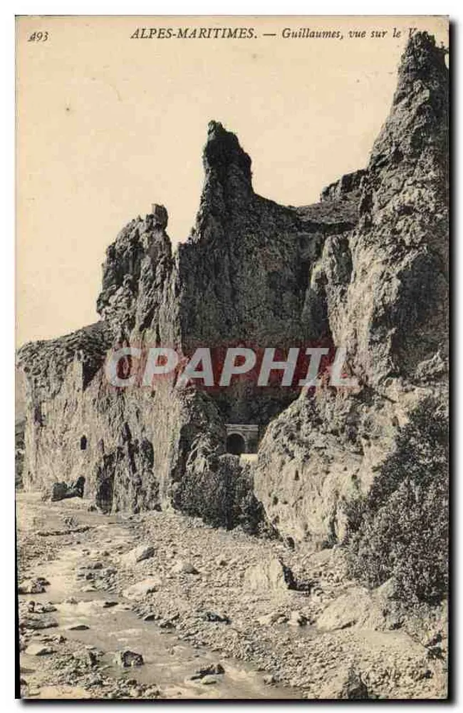 Alpes-Maritimes — Guillaumes, Ansicht des Vaucluse — Nr. 493 - Vorderseite