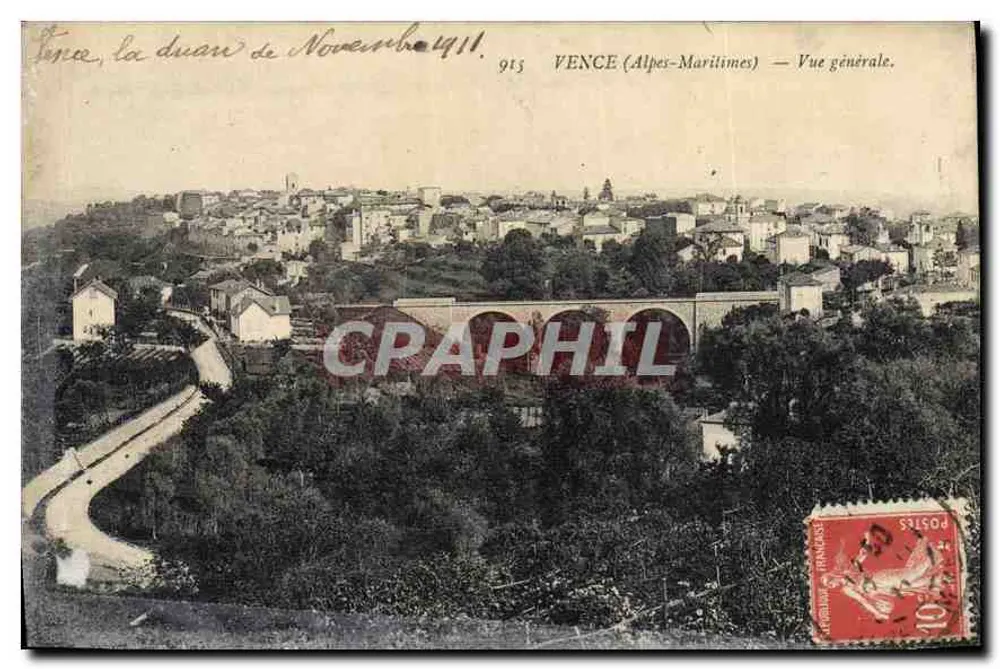 VENCE (Alpes-Maritimes) — Algemene uitzicht — 915 - Voorkant
