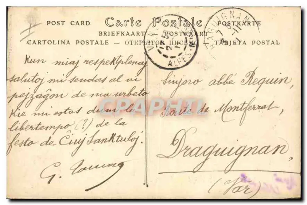 VENCE (Alpes-Maritimes) — Algemene uitzicht — 915 - Achterkant
