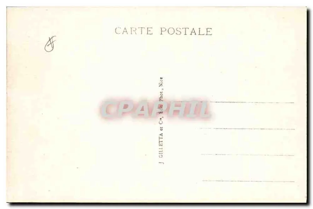 Monte-Carlo - Die Gärten des Casinos - Boulingrin - Edit. Gilletta - Rückseite