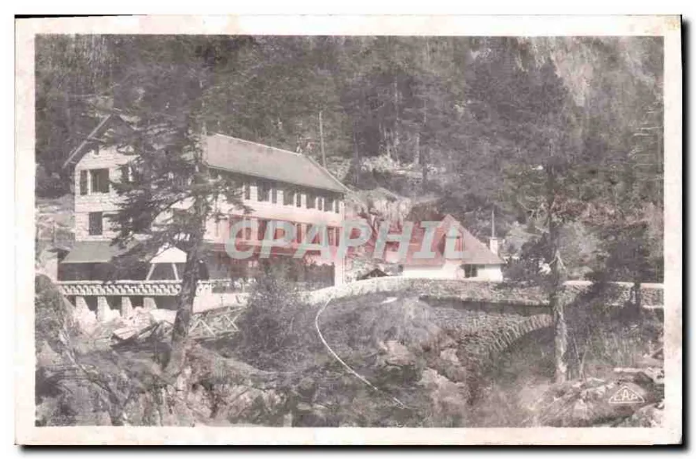 Gauterets - Hotel do Ponte da Espanha — editor 'Real-Photo' n°449 - Frente