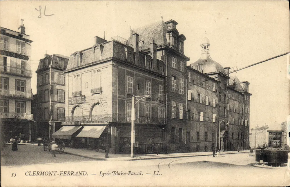 Clermont-Ferrand — Lycée Blaise-Pascal — LL. - Frente