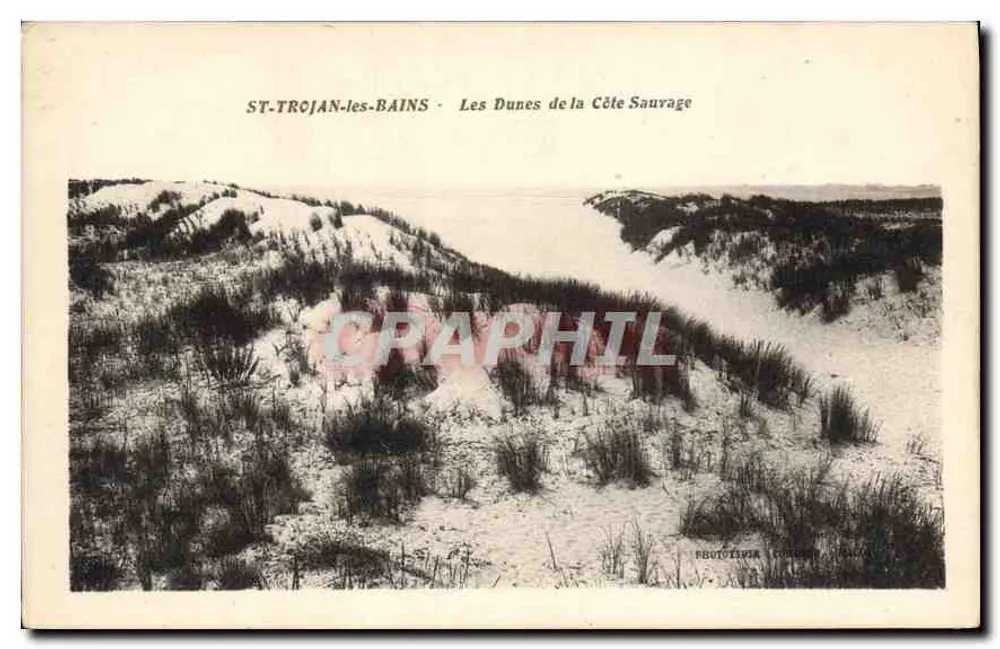 ST-TROJAN-LES-BAINS — Die Dünen der Wilden Küste — Phototypia (Cognac) - Vorderseite