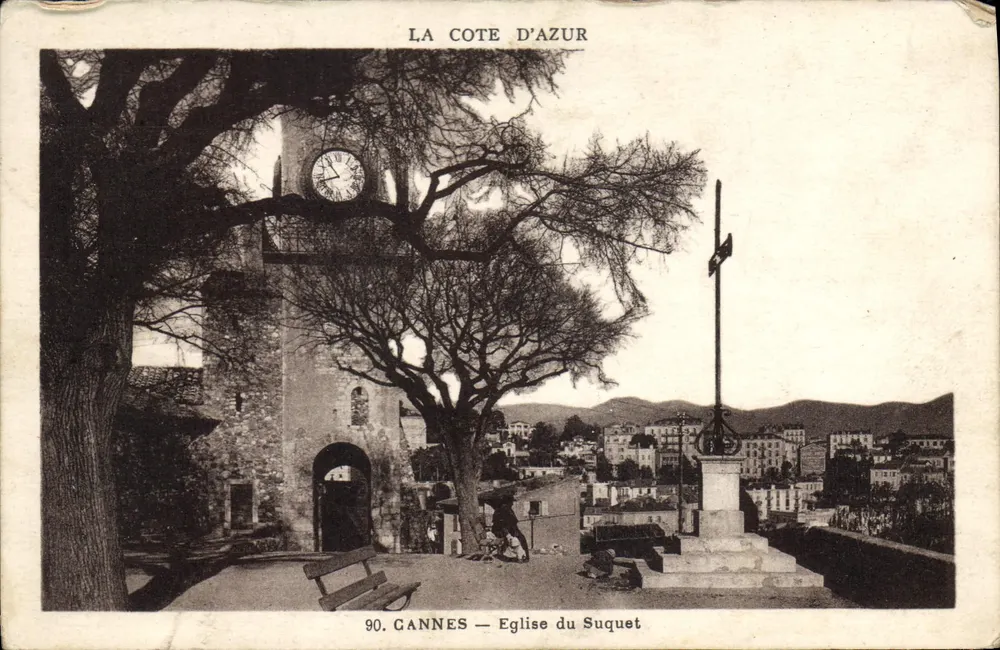 Gannes — Kirche Suquet — Die Côte d'Azur - Vorderseite