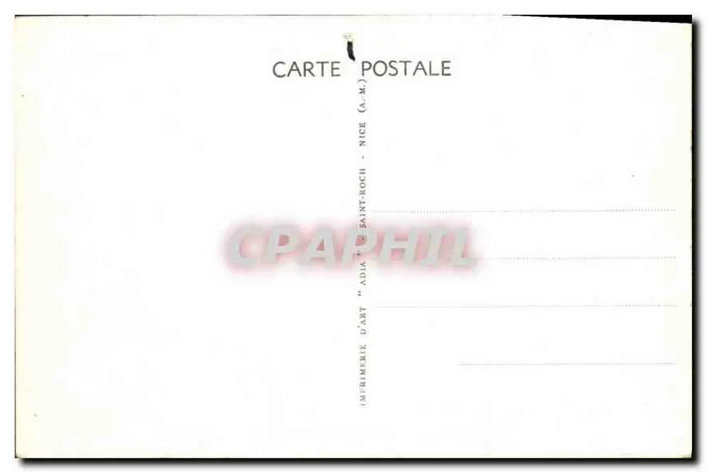 CANNES — La Plage de la Croisette et les Hôtels — n° 119 - Rückseite