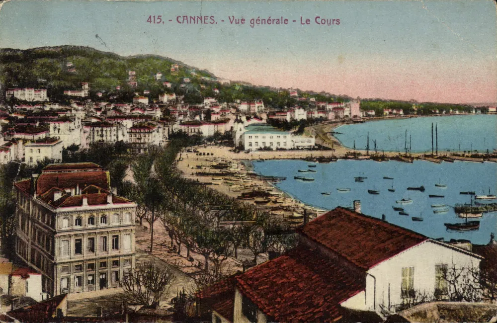 CANNES - Vista geral - O Cours - Frente