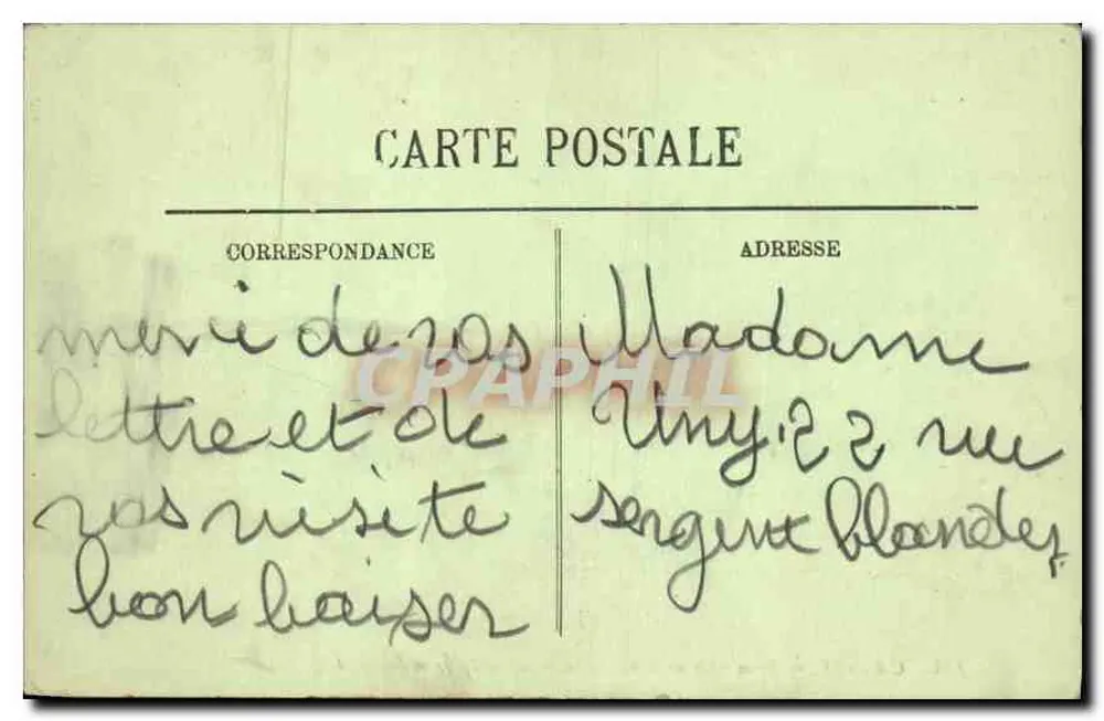 CANNES — Promenade de la Croisette — Allée de Palmiers — LL. 133 - Rückseite