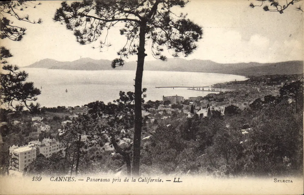 CANNES — Panorama aus der California — LL. — Selecta - Vorderseite