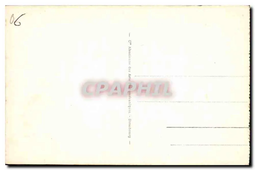 CANNES - Ansicht der Esplanade des Alliés und des Mont Chevalier — n° 193 - Rückseite