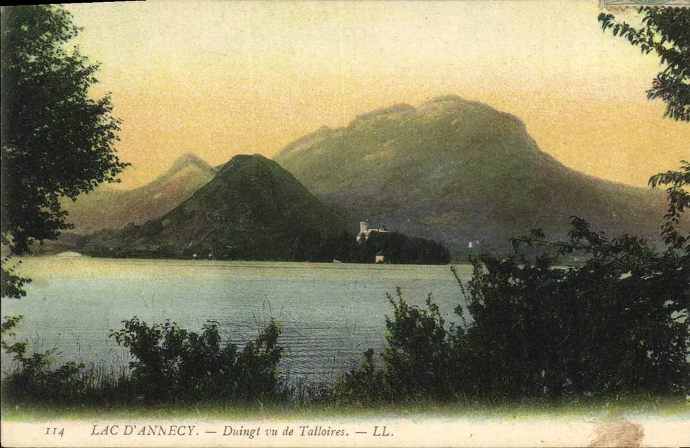 See Annecy — Duingt von Talloires aus gesehen — LL. Nr. 114 - Vorderseite