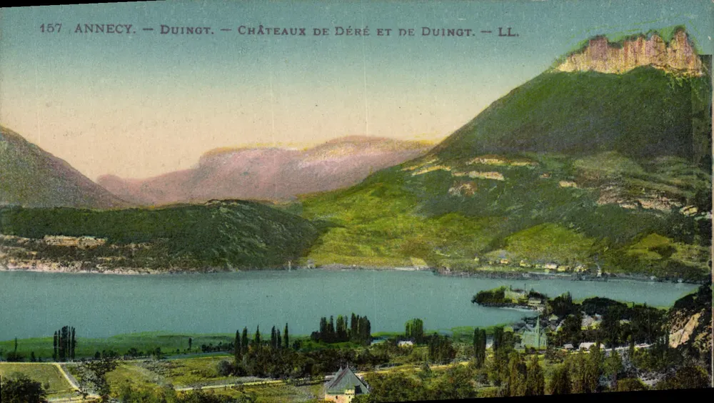 Annecy — Duingt — Schlösser Déré und Duingt — LL. — N° 157 - Vorderseite