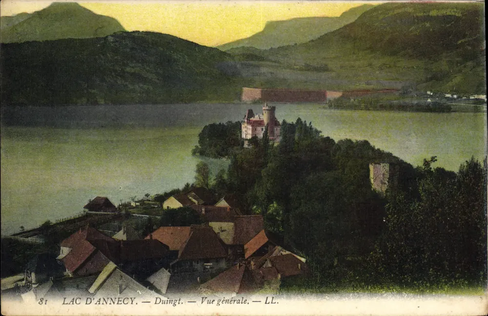 Lago de Annecy — Vista geral — LL. - Frente