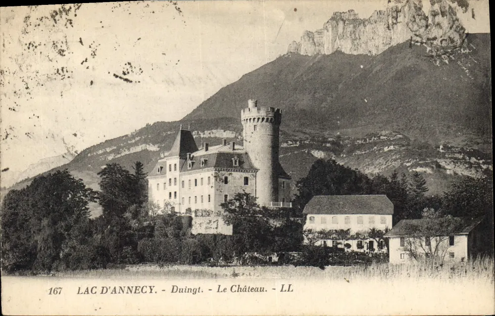 Lago d'Annecy - Duingt - O Castelo - LL - Frente