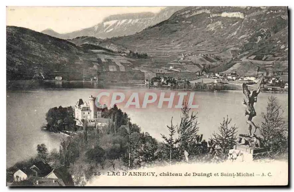 See Annecy, Schloss Duingt und Saint-Michel — A. C. — n°35 - Vorderseite