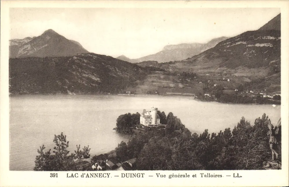 See Annecy — Allgemeiner Blick und Talloires — LL. - Vorderseite