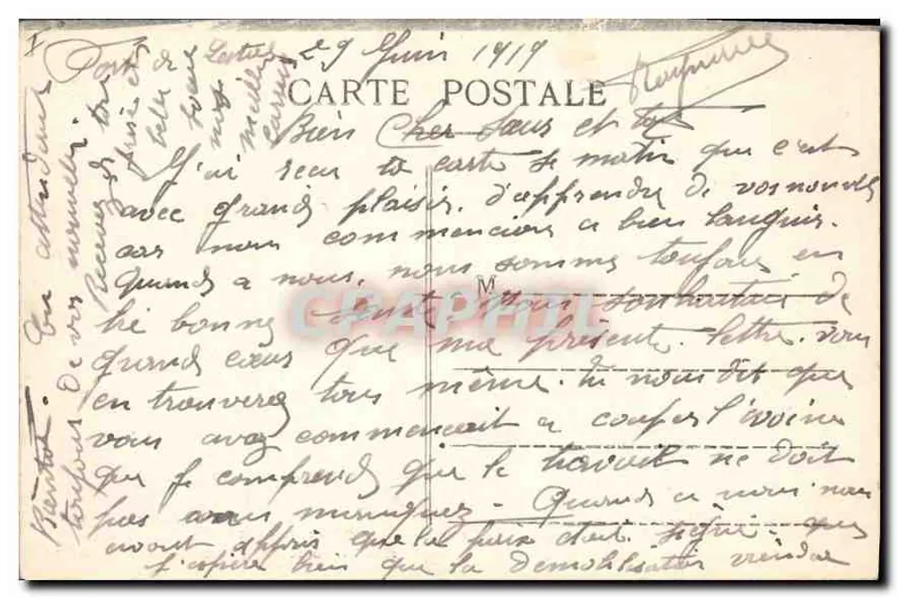 Mont Blanc-Massiv — Der Mer-de-Glace-Gletscher — Sammlung L. Grimal, Chambéry - Rückseite