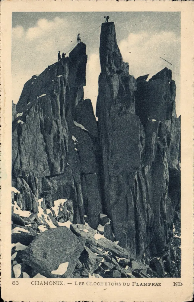 Chamonix — Os Clochetons de Plampraz — ND - Frente