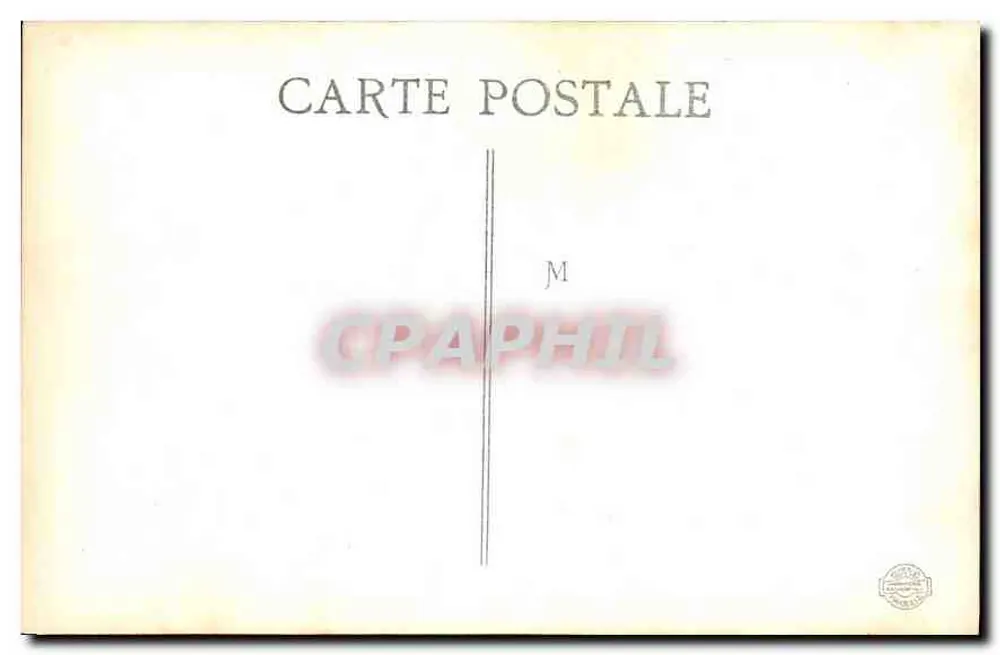 Marseille - Die Sparkasse (Place Estrangin) — I.P. - Rückseite