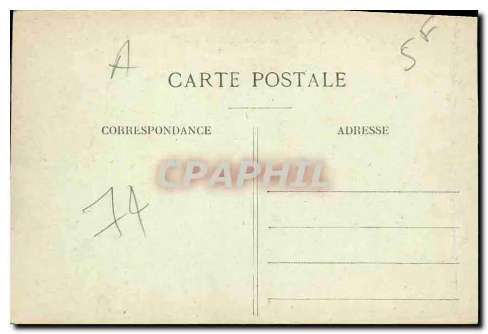 Thermisches Establishment von Fayet-St-Gervais-les-Bains — Die Quellen — A. Gardet, Annecy - Rückseite