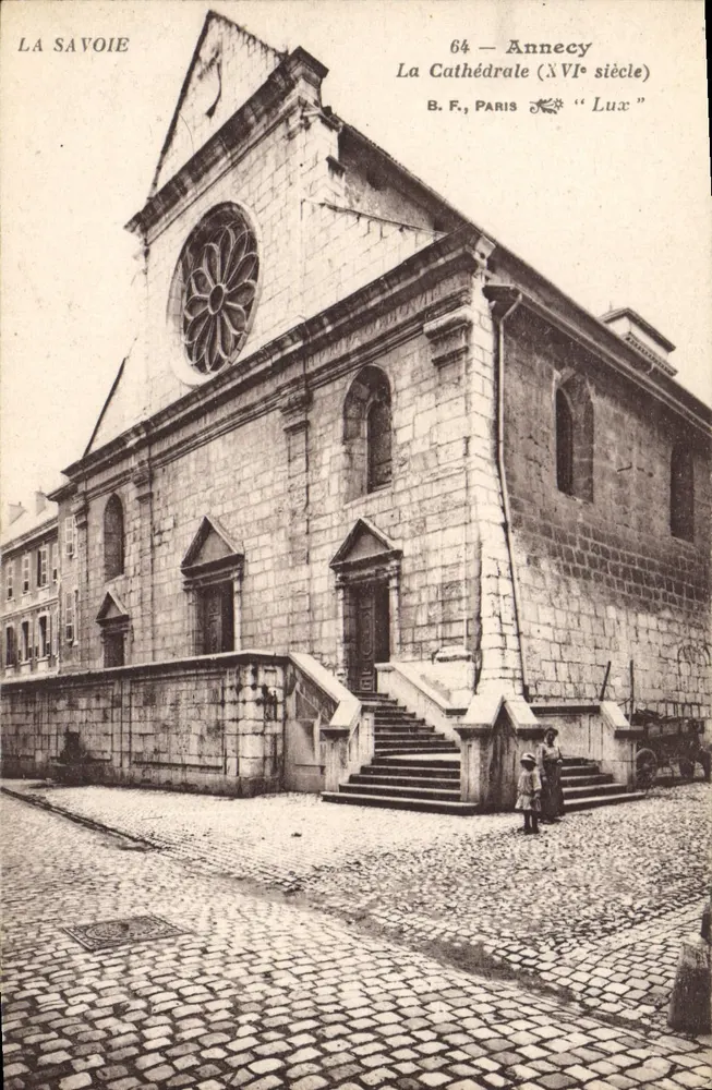Annecy — A Catedral (século XVI) — B. F., Paris, n° 64 - Frente