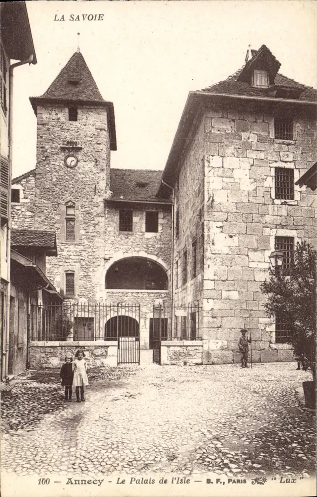 Annecy - Das Schloss der Insel — B. F., Paris — Nr. 100 - Vorderseite