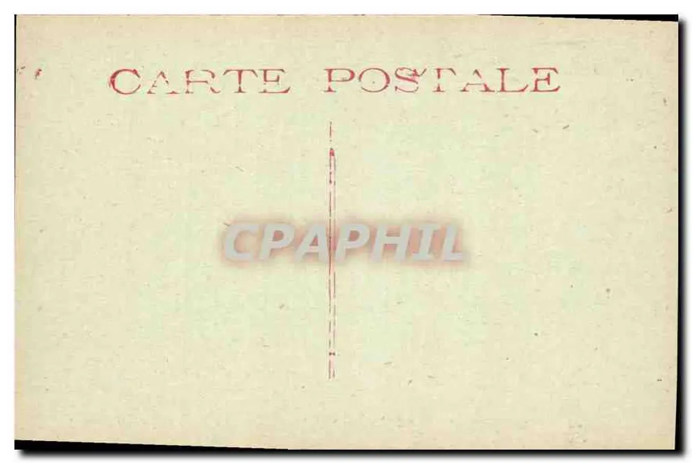 Marseille - De Spaarbank — uitzicht op het gebouw en de plein met fontein - Achterkant
