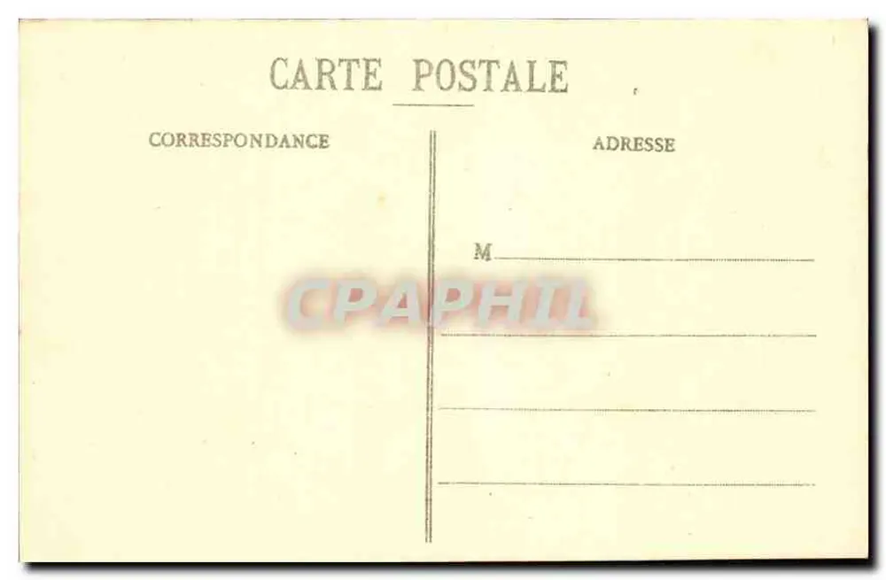 Marseille - Cours Belsunce - EL. - Verso