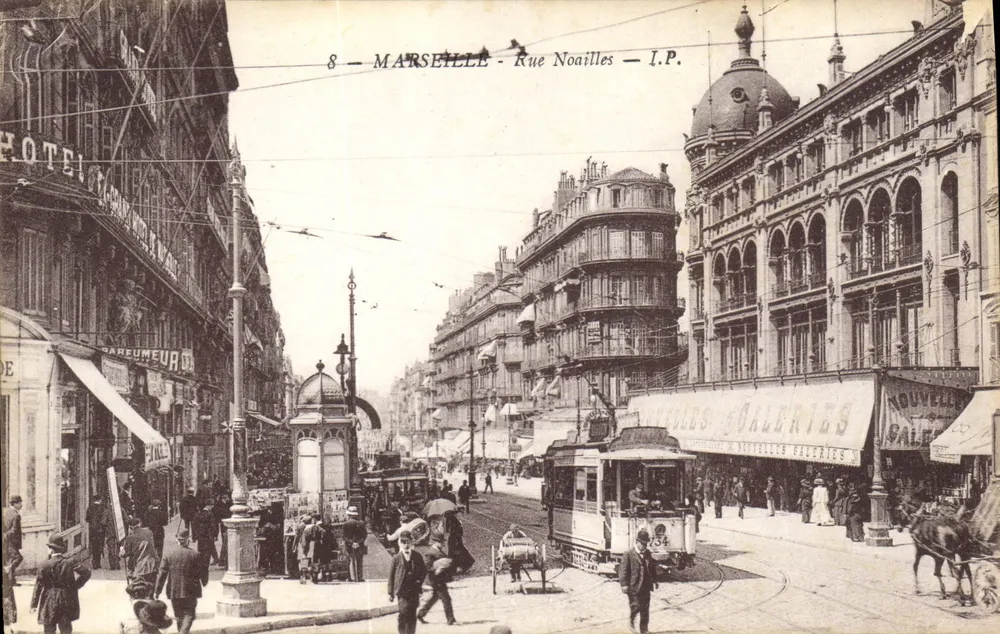 Marselha — Rue Noailles — I.P. - Frente