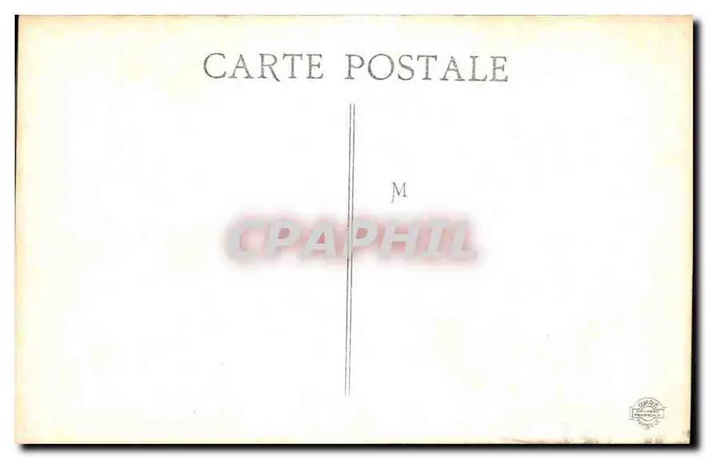 Marselha — Rue Noailles — I.P. - Verso