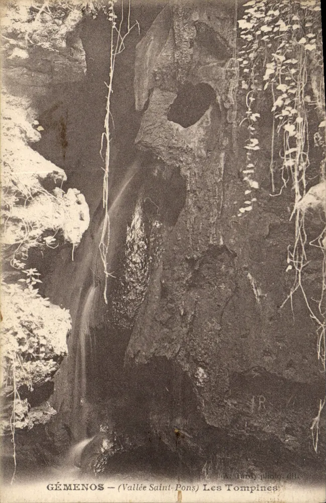 Gémenos — Vale Saint-Pons — Les Tompines — A. Tanty foto. (dt.) - Frente