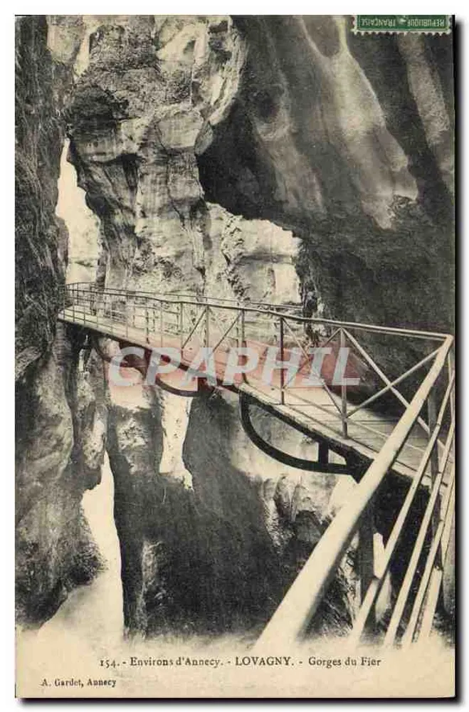 Gorges du Fier - Lovagny - Umgebung von Annecy — A. Gardet, Annecy - Vorderseite