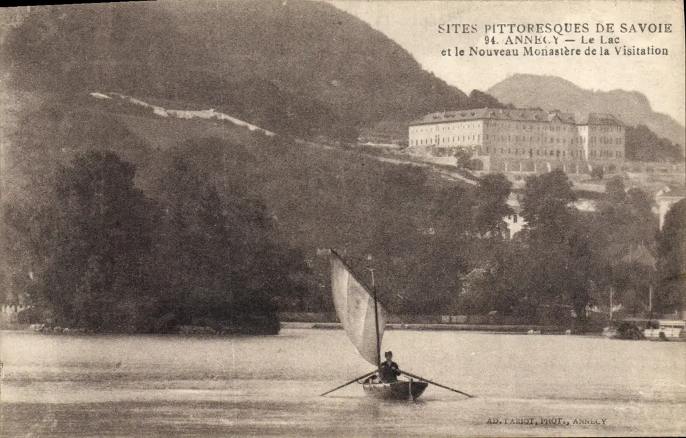 Der See und das Neue Kloster der Visitation — Annecy — AD. FARIOT, PHOT., ANNECY - Vorderseite
