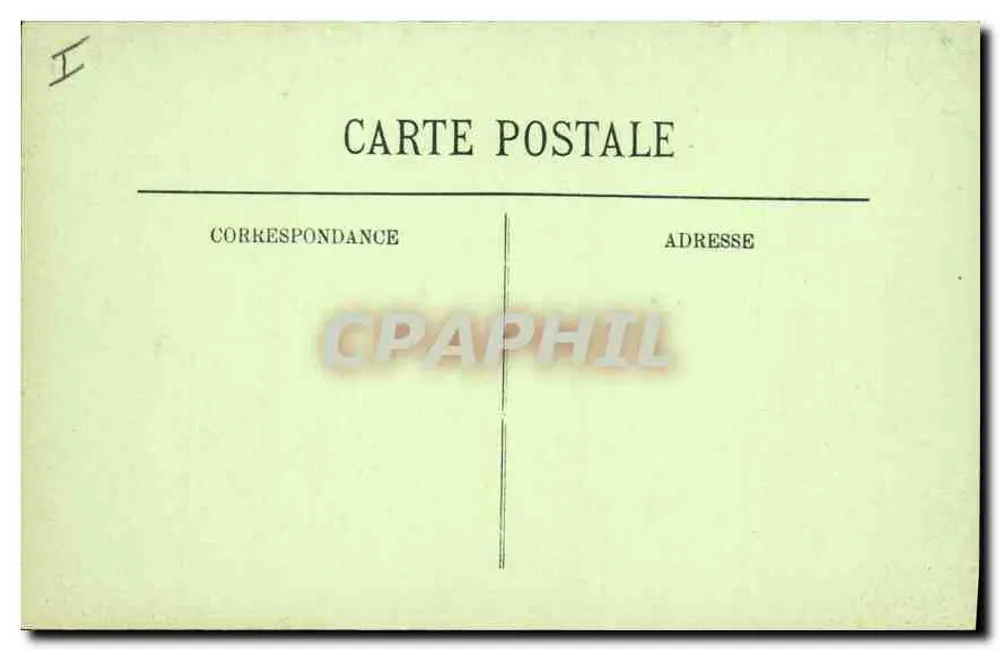 Annecy — Canal do Vassé — LL - Verso