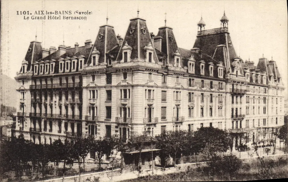 Aix-les-Bains (Savoie) — Das Grand Hôtel Bernascon — n° 1101 - Vorderseite