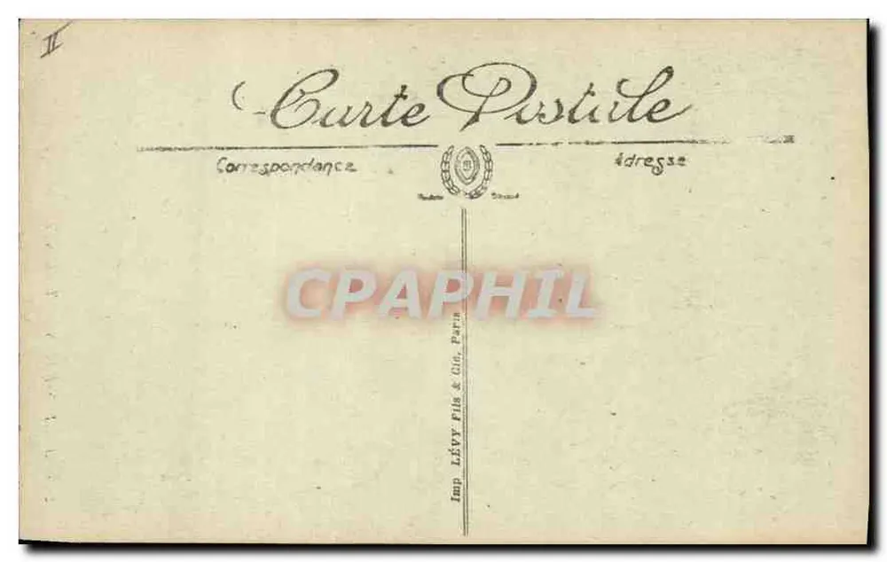 Aix-les-Bains — Túmulo da Baronesa de Broc — Selecta - Verso