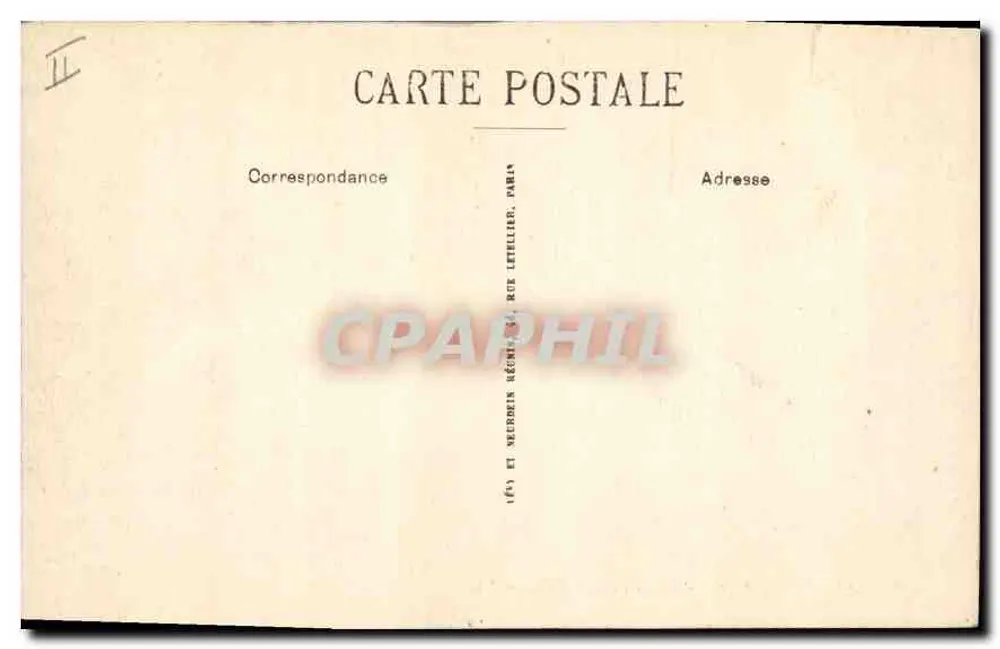 Aix-les-Bains - Hotel da Campanha - LL - Verso