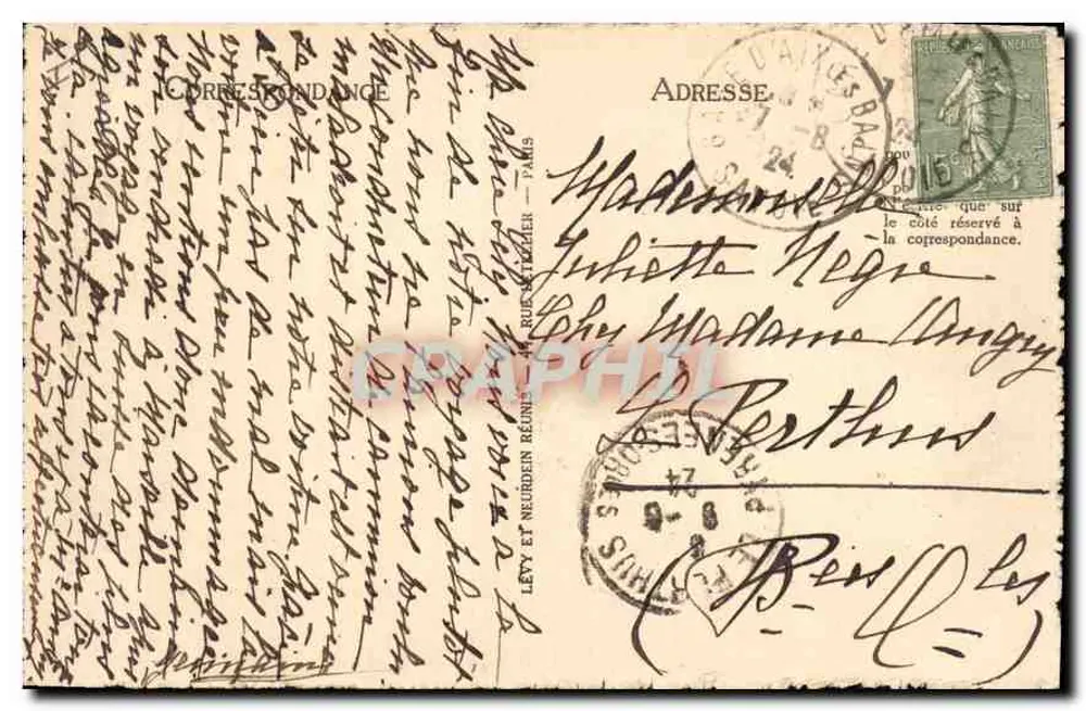 Aix-les-Bains — O Arco de Campanus — LL, n° 157 - Verso