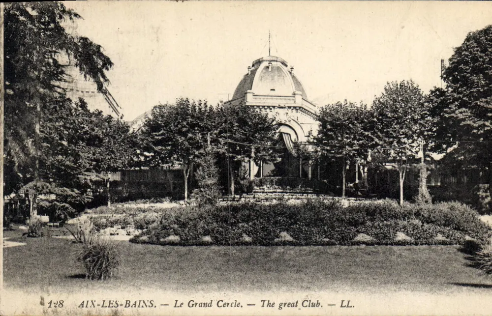 Aix-les-Bains — O Grande Círculo — LL. — N° 128 - Frente