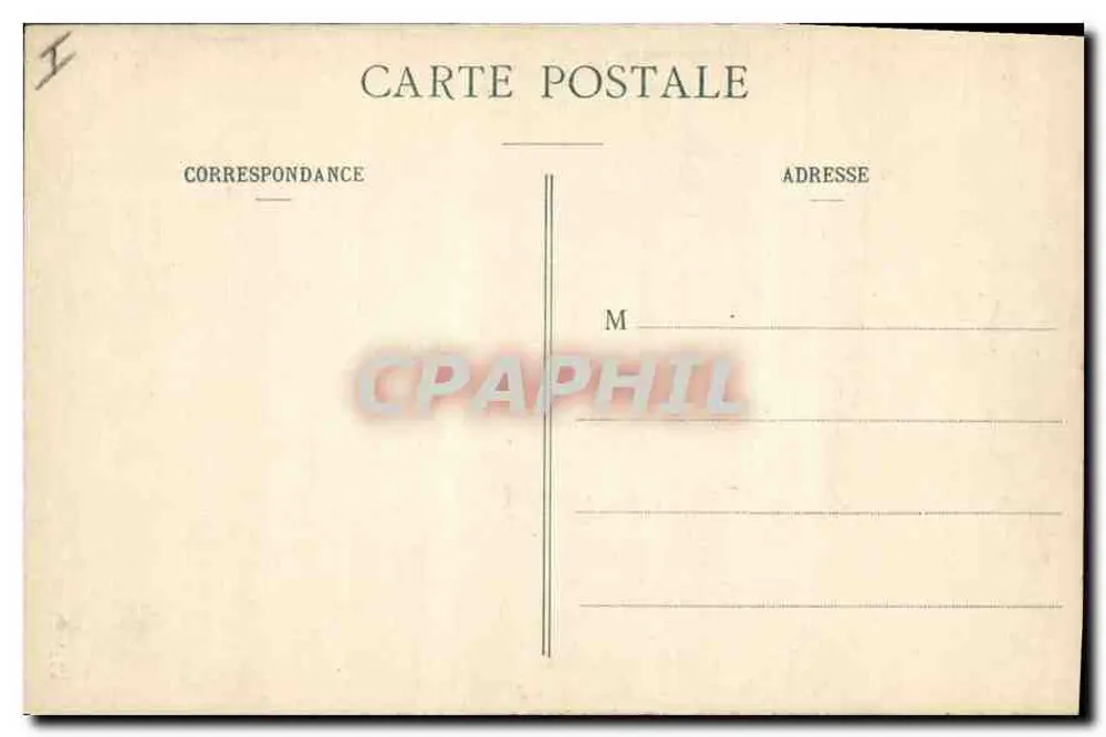 Chambéry — A Rampa do Castelo — E. Reynauld Editor, Chambéry, n° 159 - Verso