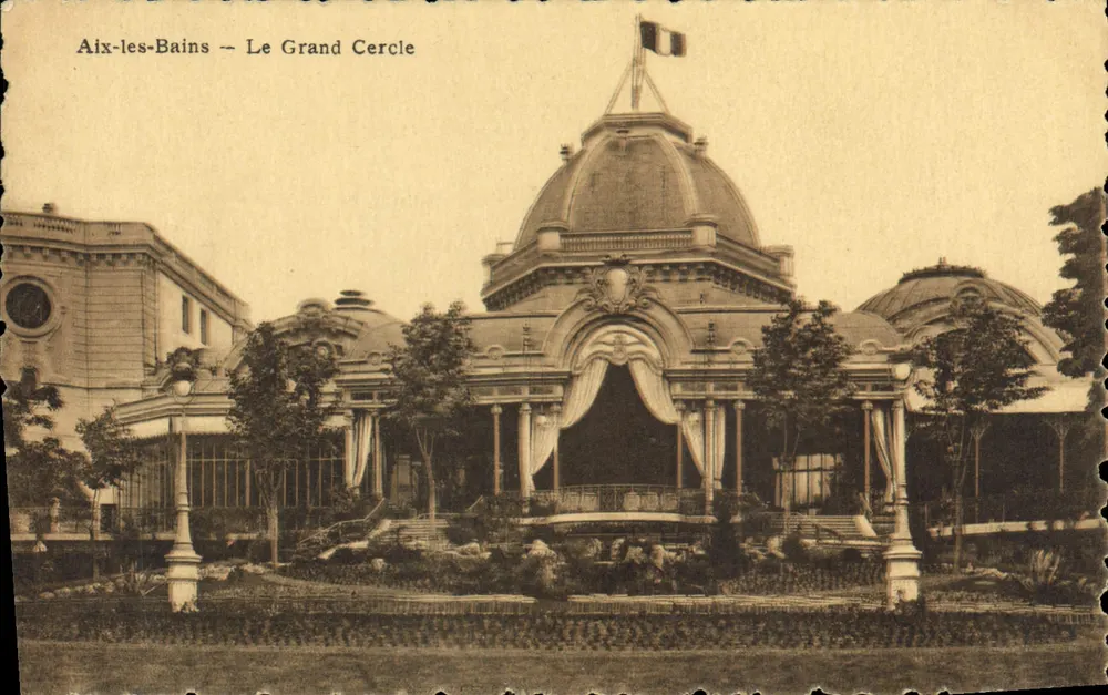 Aix-les-Bains — Le Grand Cercle — Editor não visível - Frente