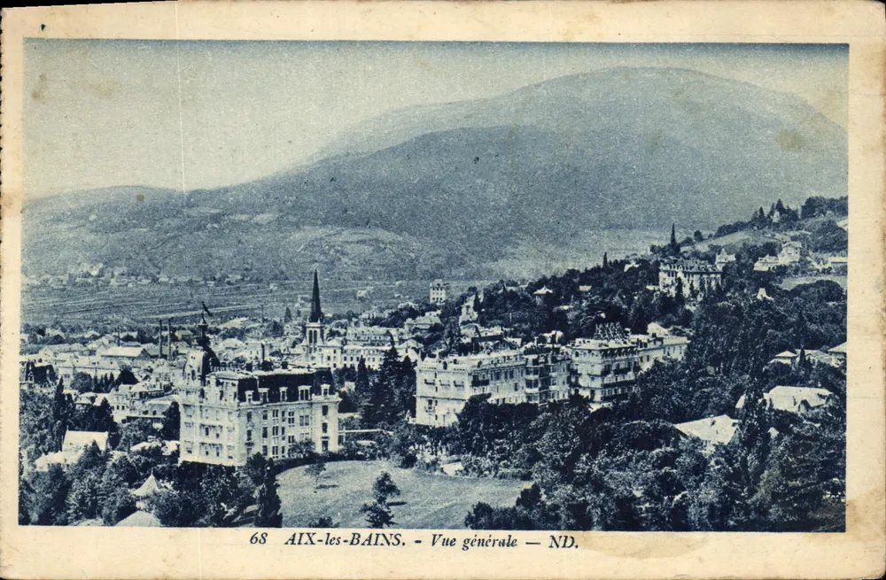 AIX-les-BAINS — Vista geral — ND. - Frente
