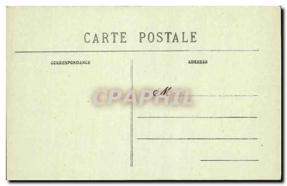 Schloss La Mormaire — Umgebung von Montfort-l'Amaury (S.-et-O.) — Edit. J. Warrant - Rückseite