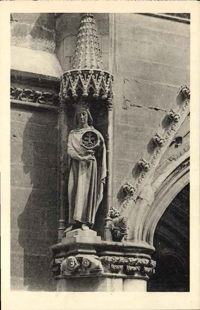 Sainte-Chapelle — Südportal: Saint Louis — Edition historischer Denkmäler - Vorderseite
