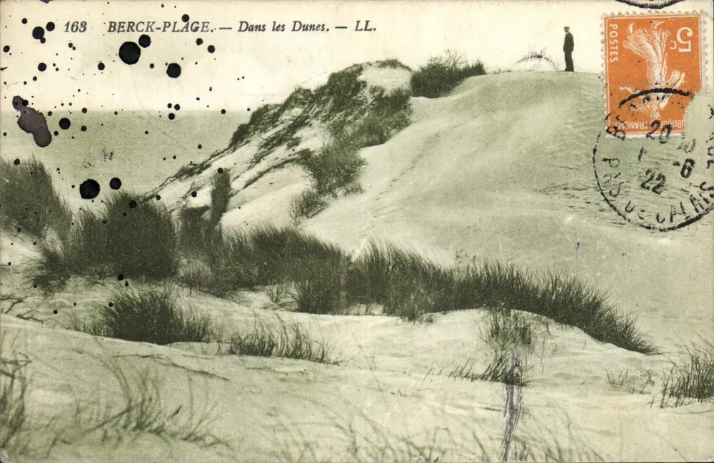 Berck-Plage — Nas Dunas — LL. — N° 163 - Frente