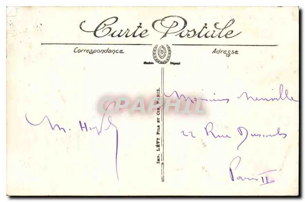 Berck-Plage — Nas Dunas — LL. — N° 163 - Verso