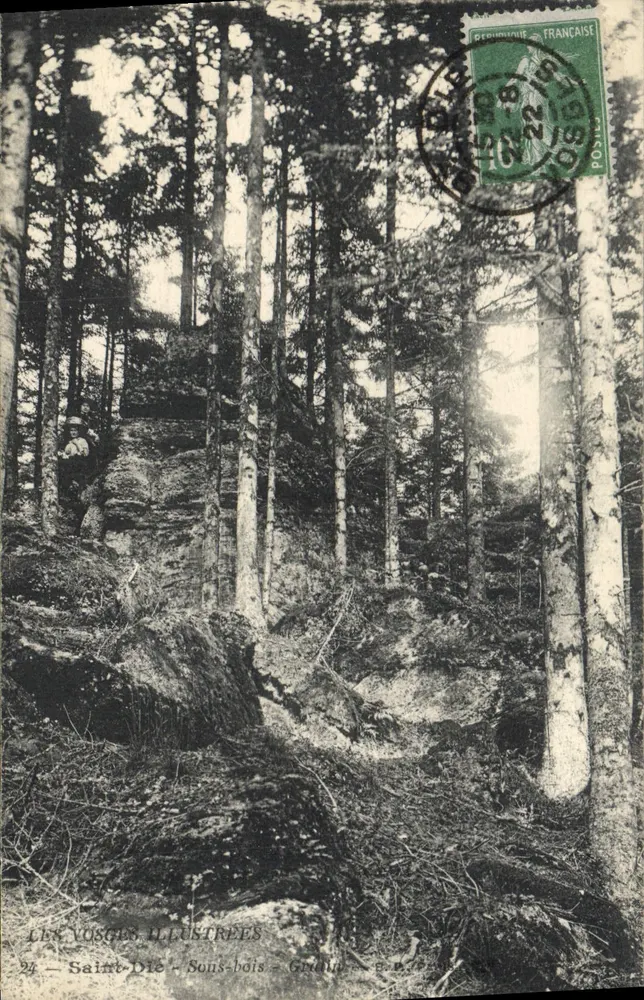 Les Vosges Ilustradas — Saint-Dié - Sons-bois - Gudule — n°24 - Frente