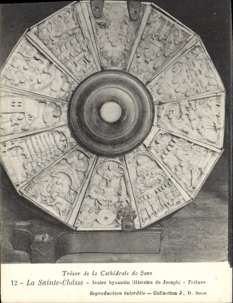 La Sainte-Châsse — Byzantinisches Elfenbein — Sammlung J. D. Sells - Vorderseite