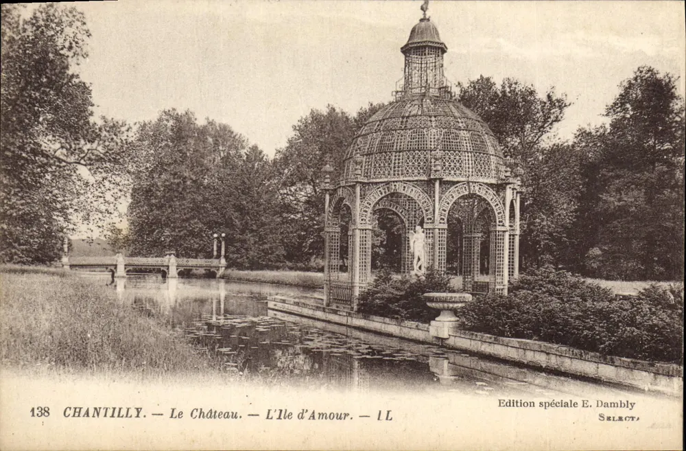 Chantilly — O Castelo — A Ilha de Amor — Edição especial E. Dambly Select - Frente