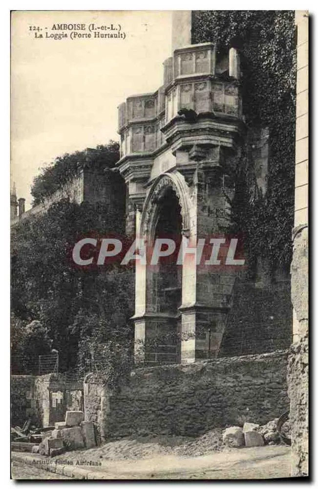 Amboise (Loir-et-Cher) — La Loggia (Porte Hurtault) — Künstlerische Ausgabe Amiens - Vorderseite
