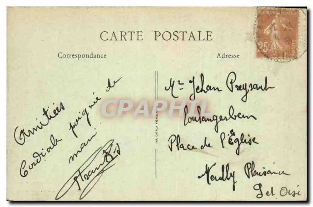 Os últimos momentos de J.J. Rousseau — Editor: Léon Delpierre, n° 810 - Verso